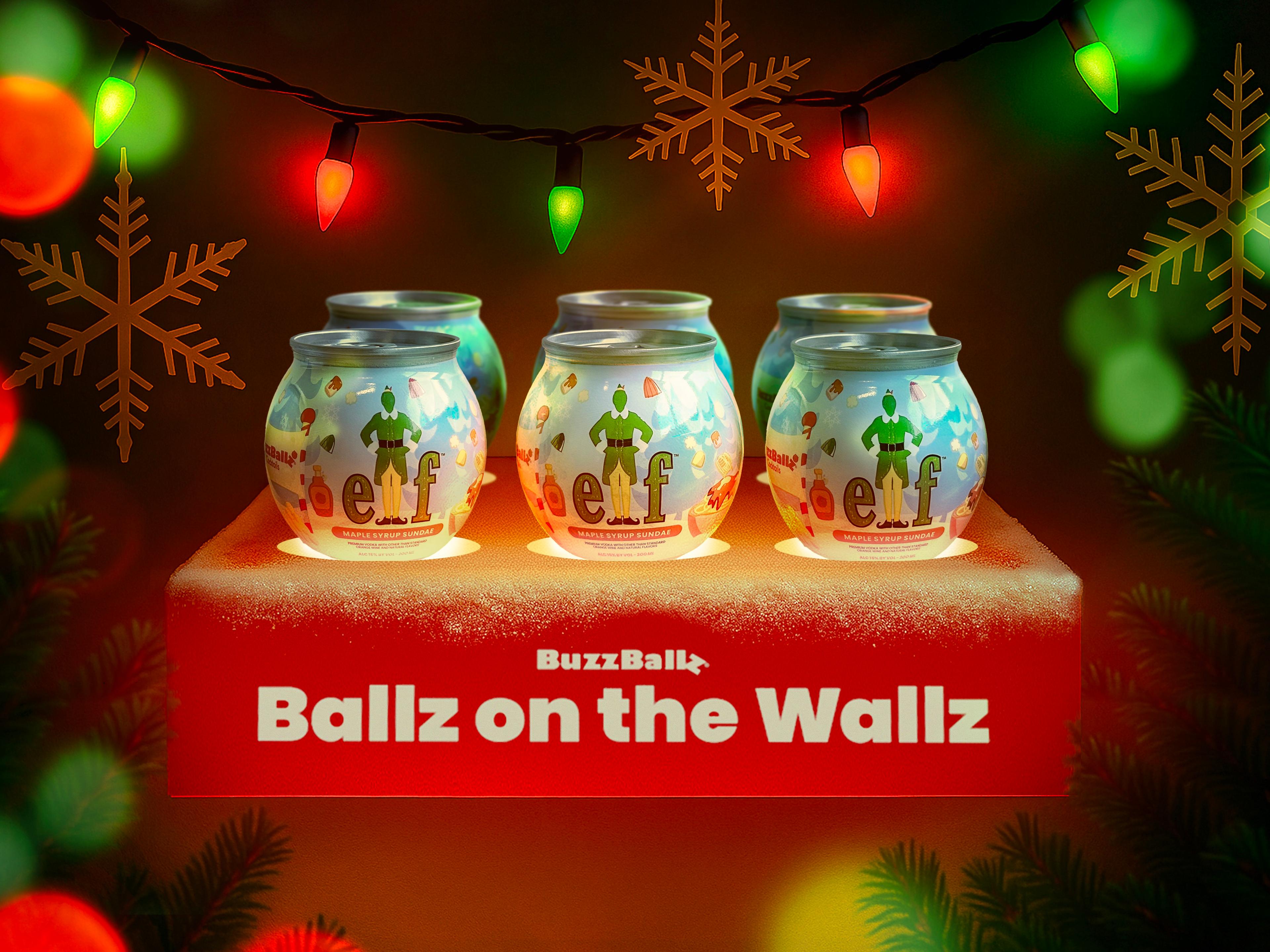 BUZZBALLZ BALLZ ON THE WALLZ SHELF KIT