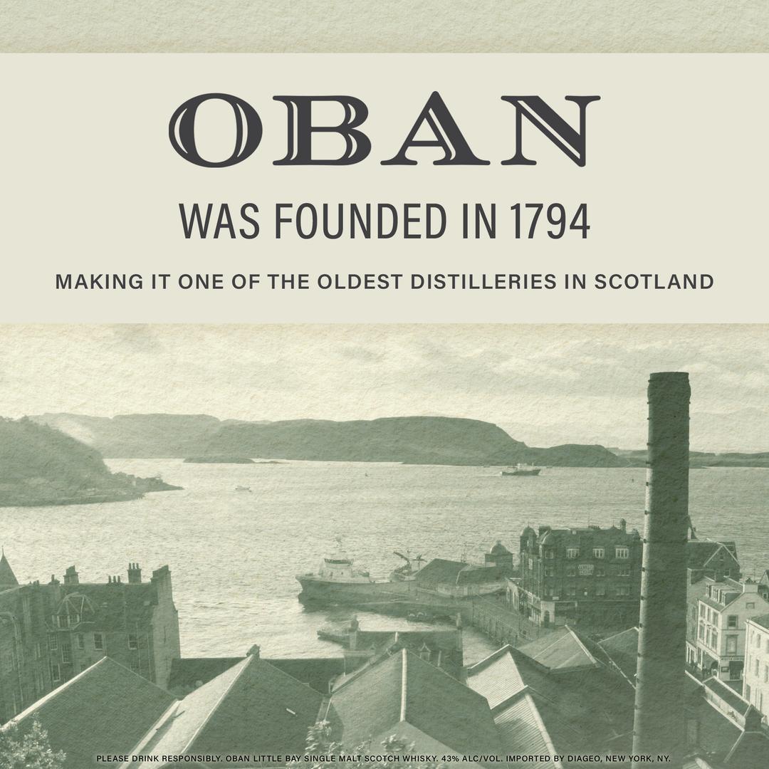 OBAN LITTLE BAY SINGLE MALT WHISKY