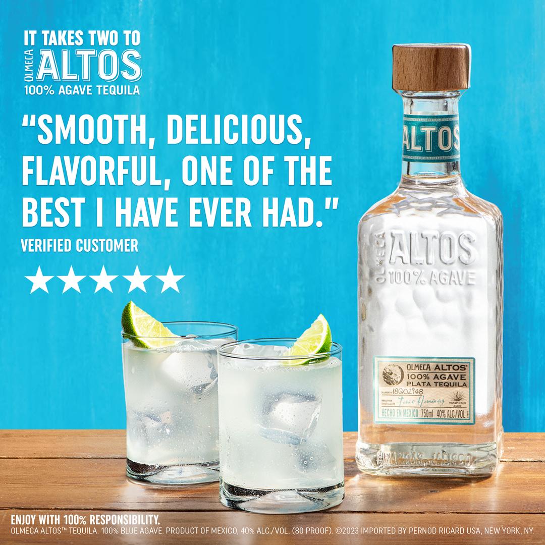 OLMECA ALTOS PLATA TEQUILA