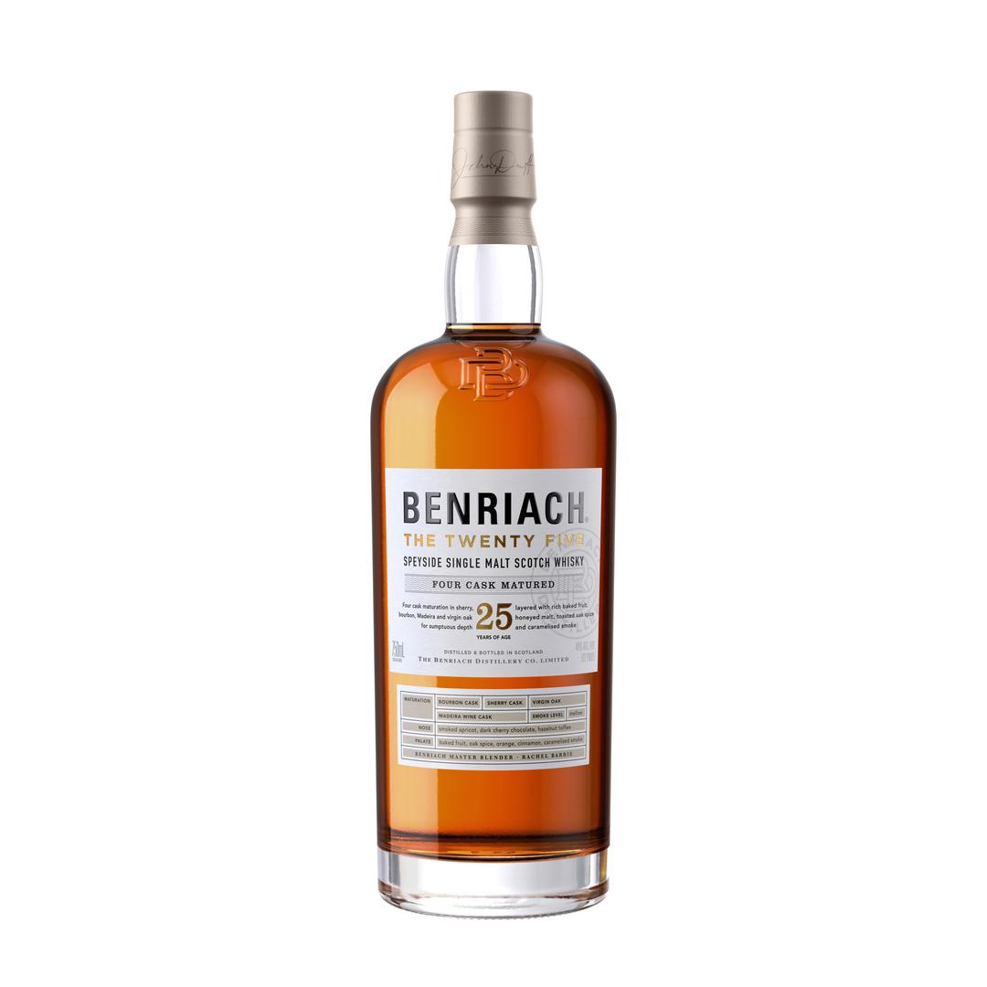 BENRIACH THE TWENTY FIVE SPEYSIDE SINGLE MALT SCOTCH WHISKY