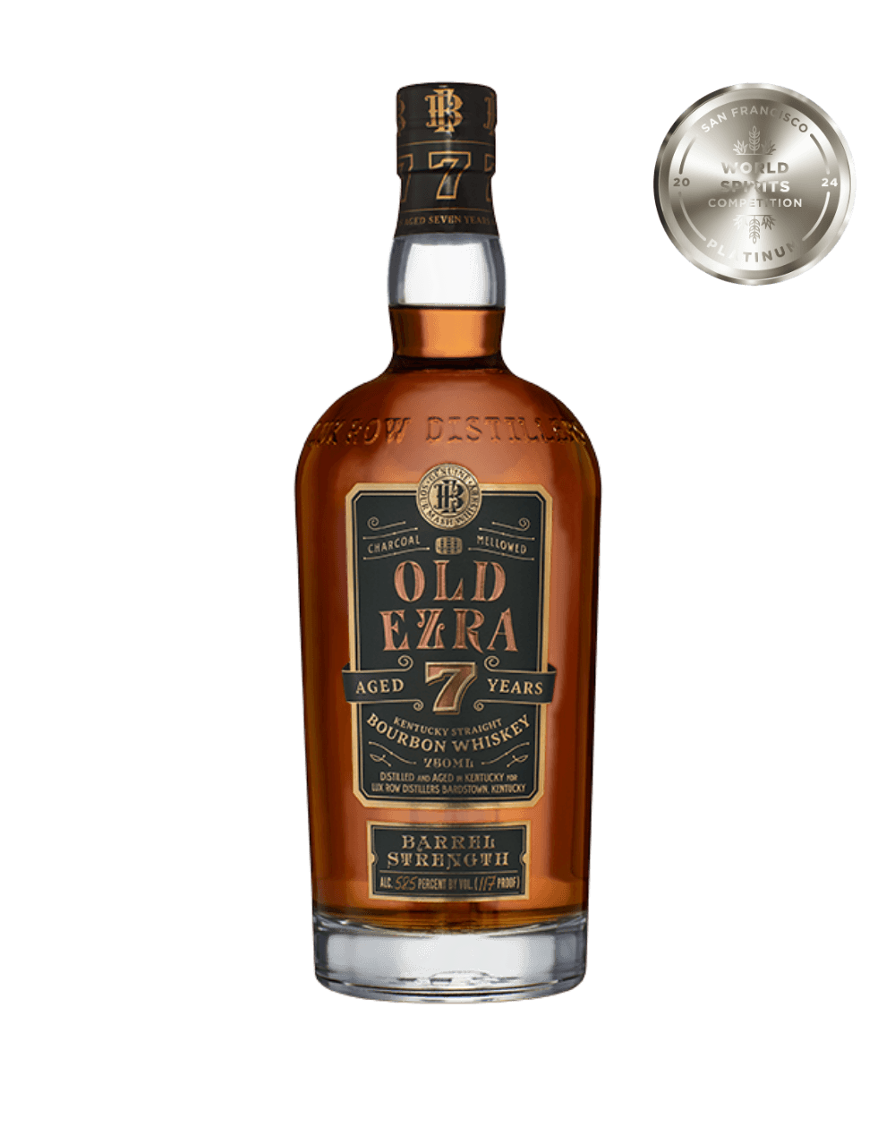 OLD EZRA BROOKS 7 YEAR OLD STRAIGHT BOURBON WHISKEY