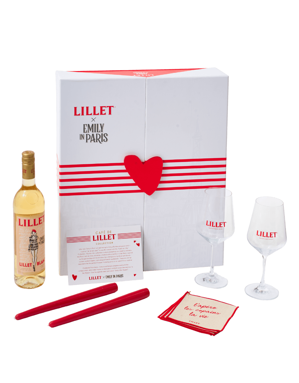 LILLET X EMILY IN PARIS: CAFÉ DE LILLET COLLECTION