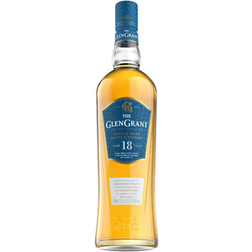 THE GLEN GRANT 18 YEAR OLD SINGLE MALT SCOTCH