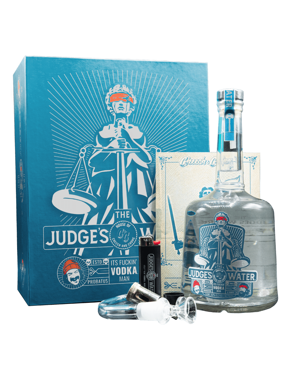 CHEECH AND CHONG'S THE JUDGE'S WATER™️ VODKA