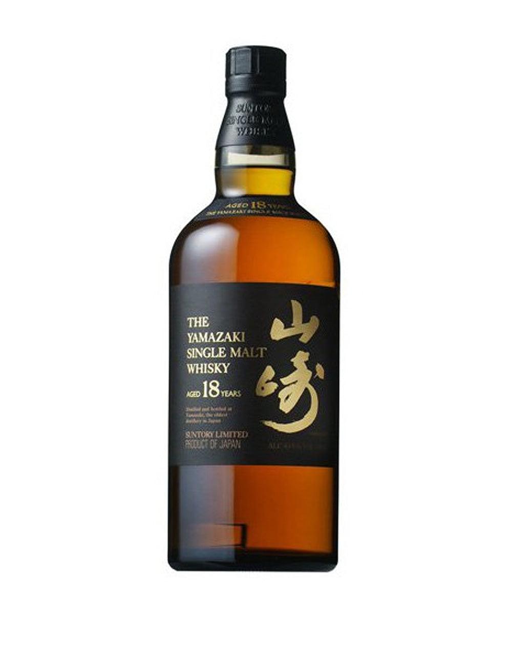 THE YAMAZAKI SINGLE MALT JAPANESE WHISKY AGED 18 YEARS