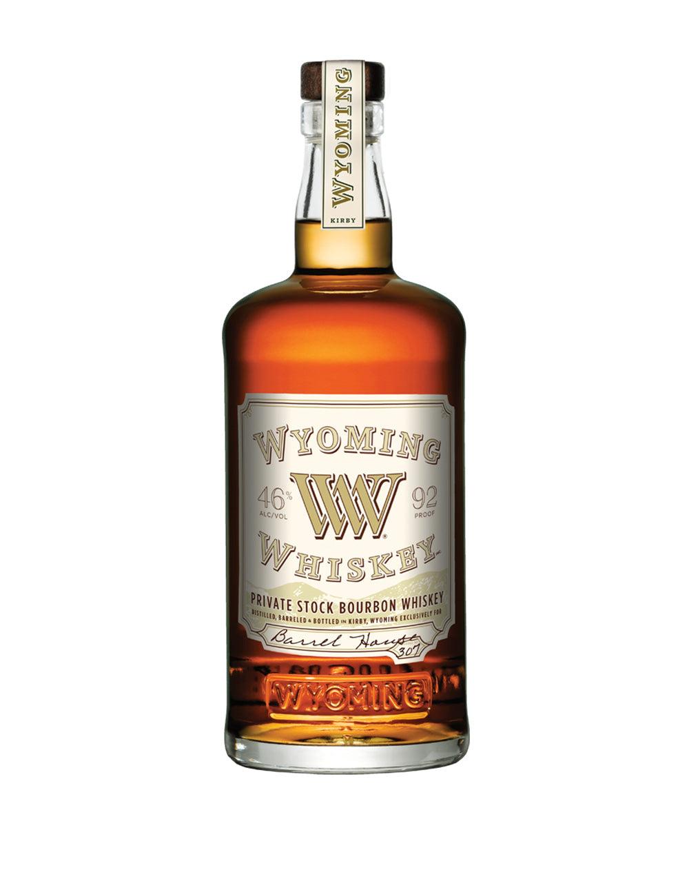 WYOMING WHISKEY PRIVATE STOCK BOURBON