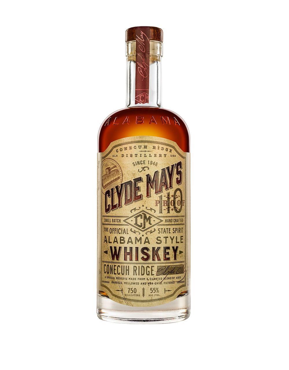 CLYDE MAY'S SPECIAL RESERVE ALABAMA STYLE WHISKEY