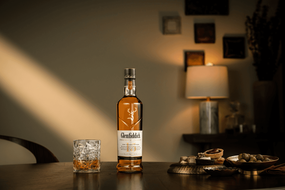 GLENFIDDICH 15 YEAR OLD SOLERA RESERVE SINGLE MALT SCOTCH WHISKY