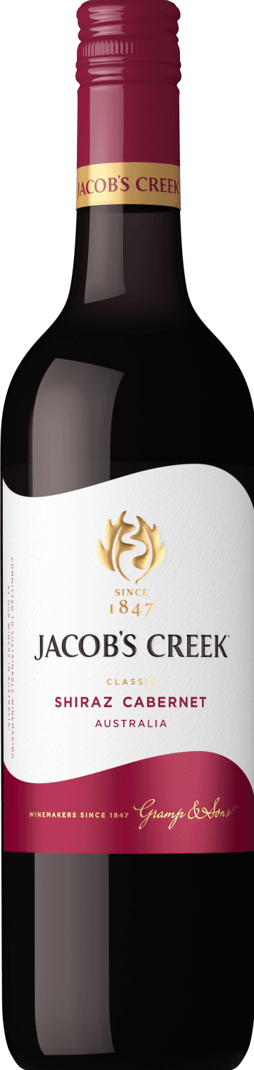 JACOB'S CREEK CLASSIC SHIRAZ CABERNET RED WINE