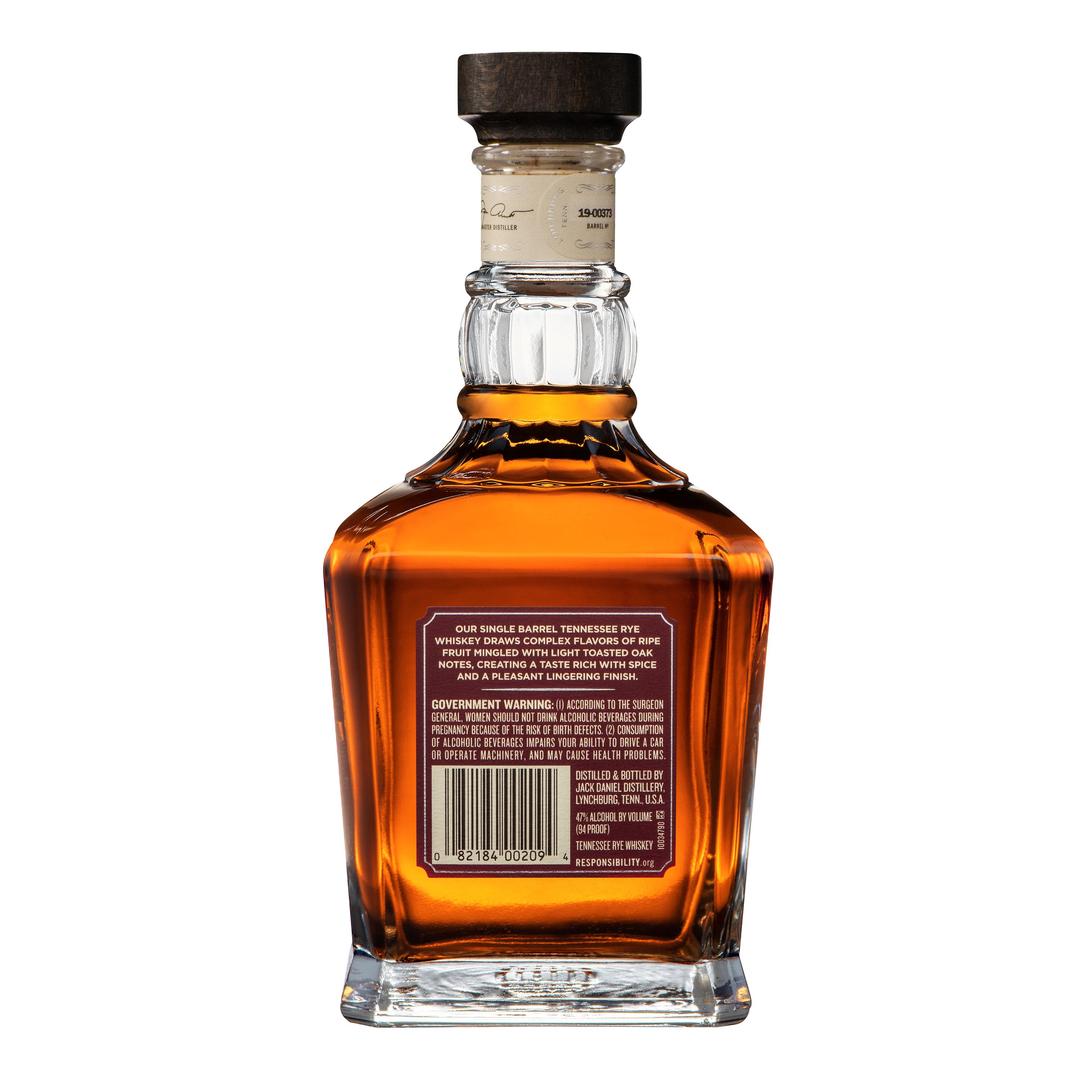 JACK DANIEL'S SINGLE BARREL RYE