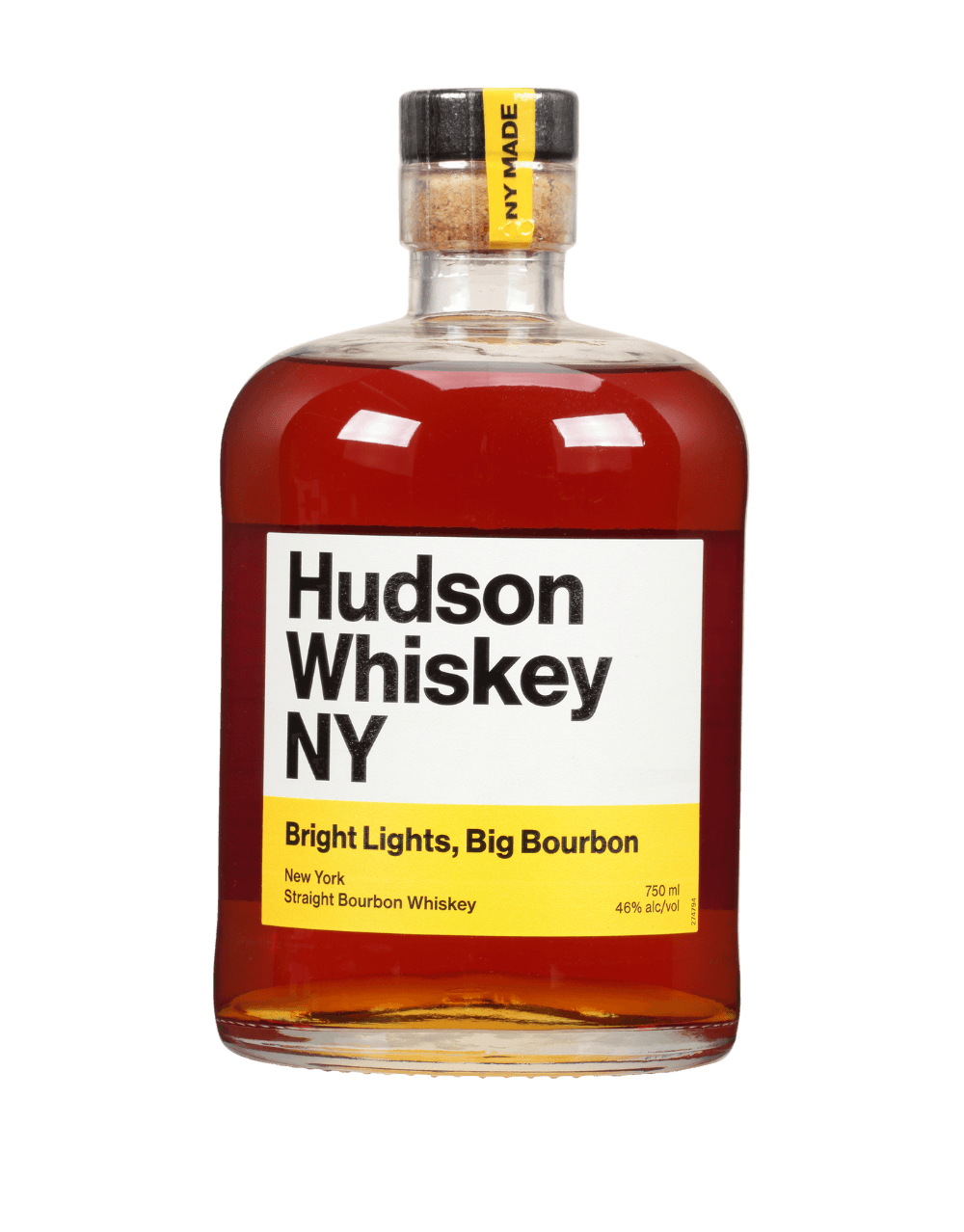 HUDSON NY STRAIGHT BOURBON WHISKEY - BRIGHT LIGHTS, BIG BOURBON