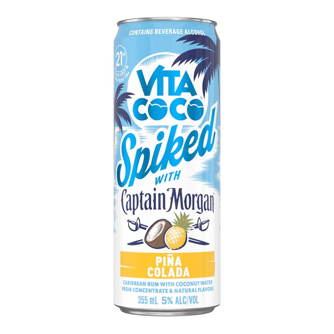 VITA COCO SPIKED WITH CAPTAIN MORGAN PIÑA COLADA