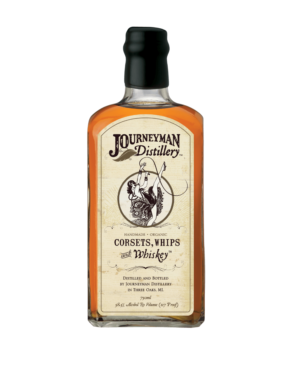 JOURNEYMAN DISTILLERY CORSETS, WHIPS & WHISKEY