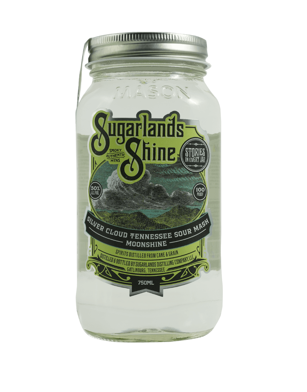 SUGARLANDS SILVER CLOUD TENNESSEE SOUR MASH MOONSHINE