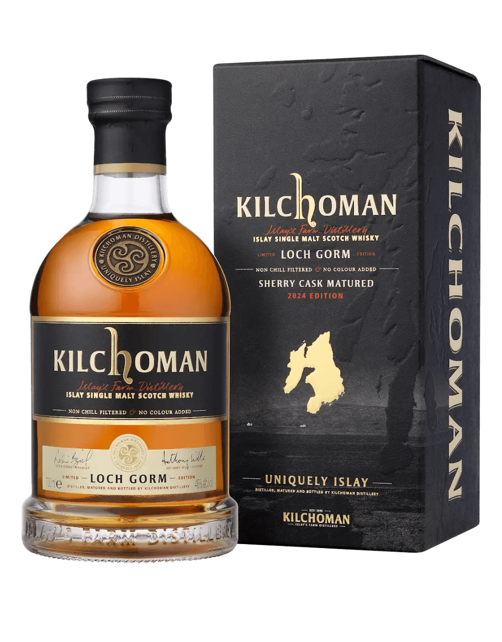 KILCHOMAN LOCH GORM ISLAY SINGLE MALT SCOTCH WHISKEY