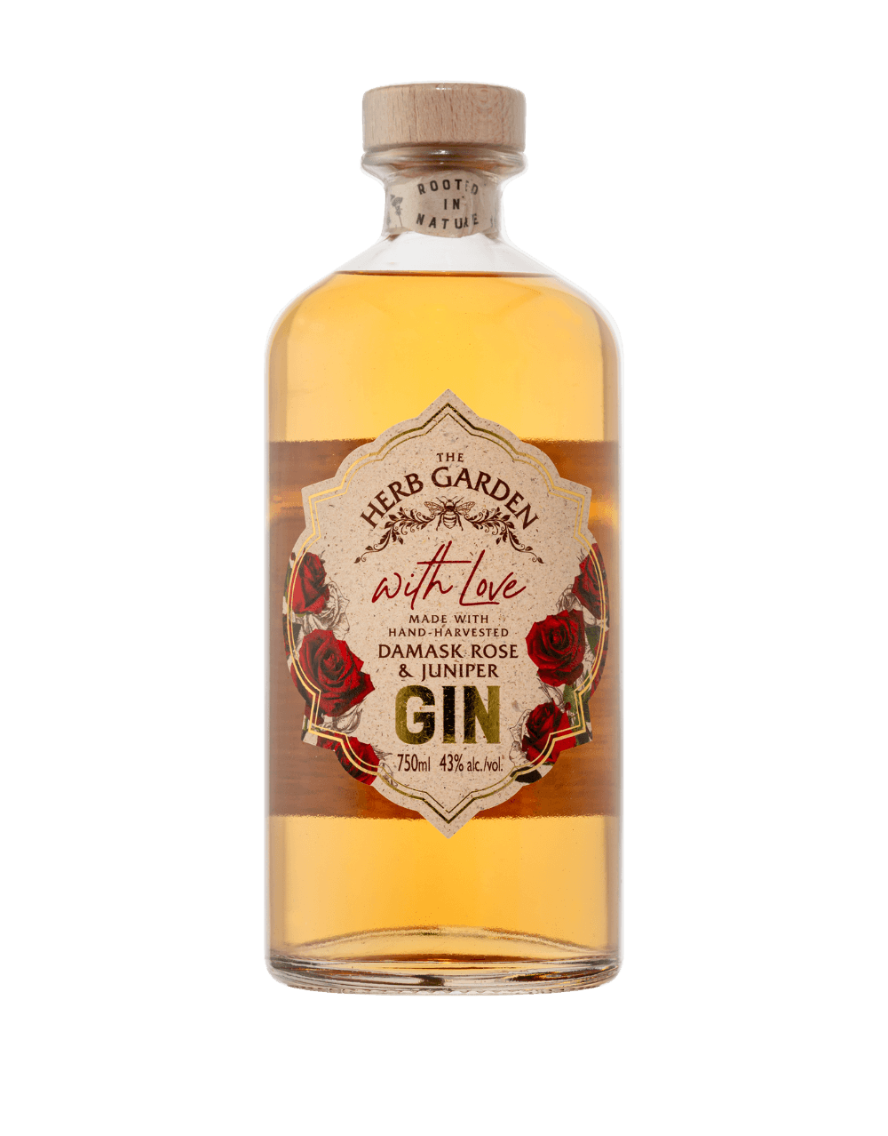 HERB GARDEN DAMASK ROSE & JUNIPER 'WITH LOVE' GIN