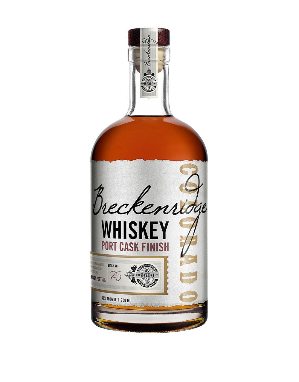 BRECKENRIDGE PORT CASK FINISH BOURBON WHISKEY