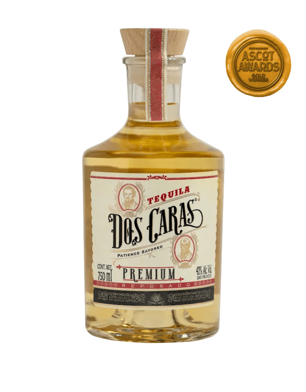 DOS CARAS TEQUILA PREMIUM REPOSADO