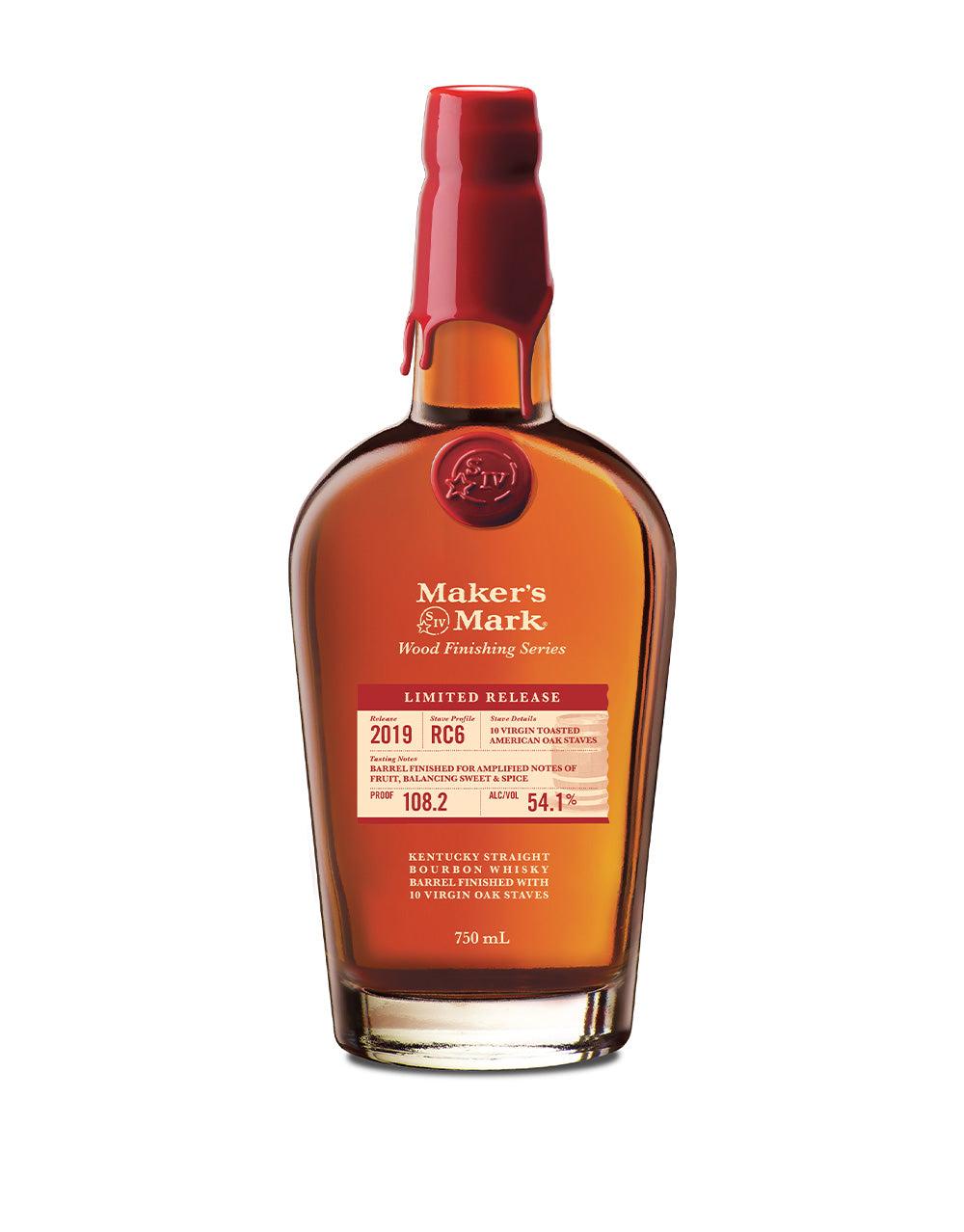 MAKER'S MARK LIMITED EDITION WOOD FINISHING SERIES BOURBON WHISKEY 2019