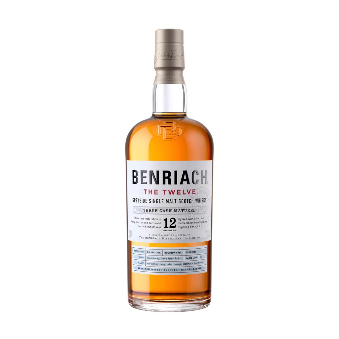 BENRIACH THE TWELVE SPEYSIDE SINGLE MALT SCOTCH WHISKY