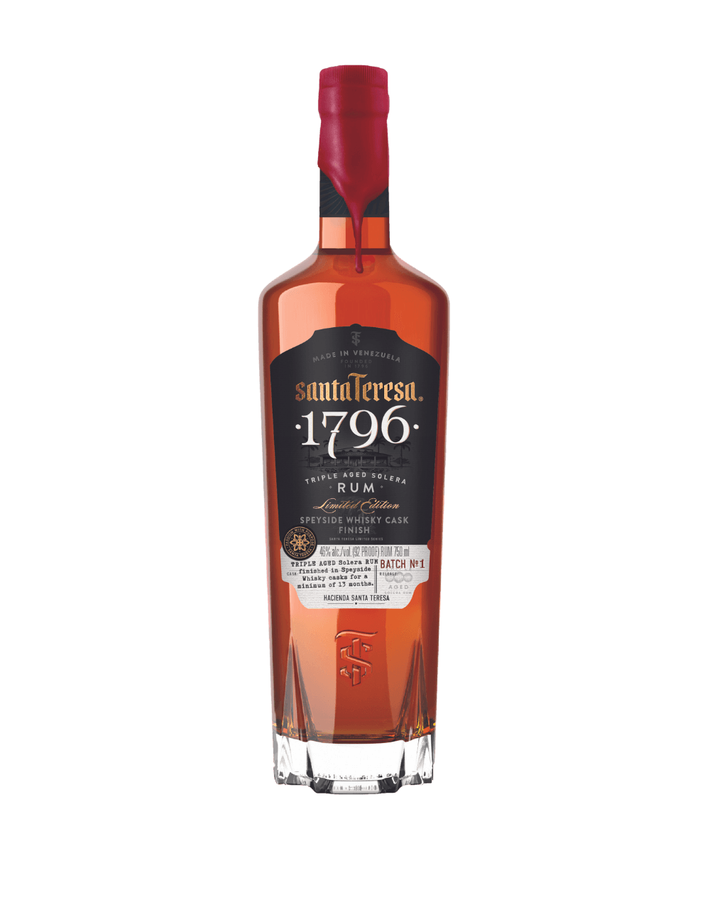 SANTA TERESA 1796 RUM SPEYSIDE WHISKY CASK FINISH