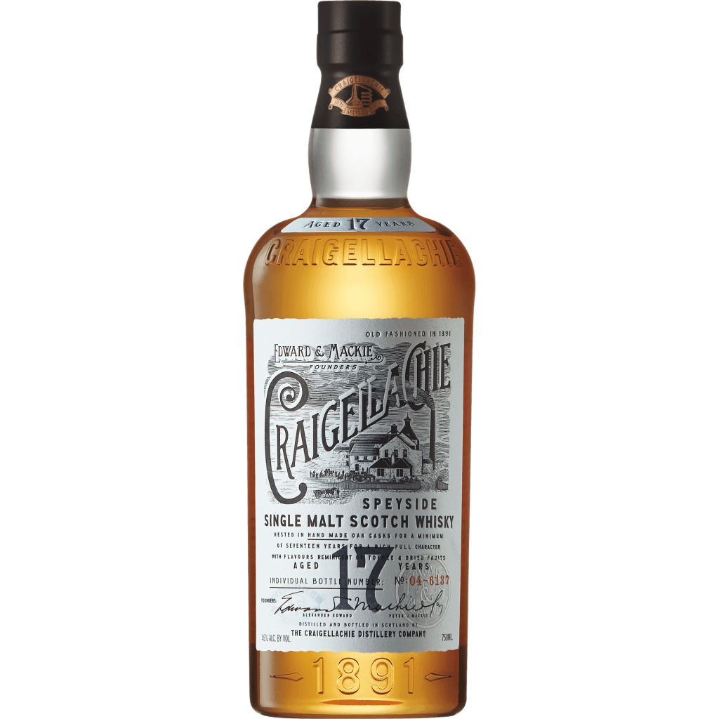 CRAIGELLACHIE 17 YEAR OLD SINGLE MALT WHISKY