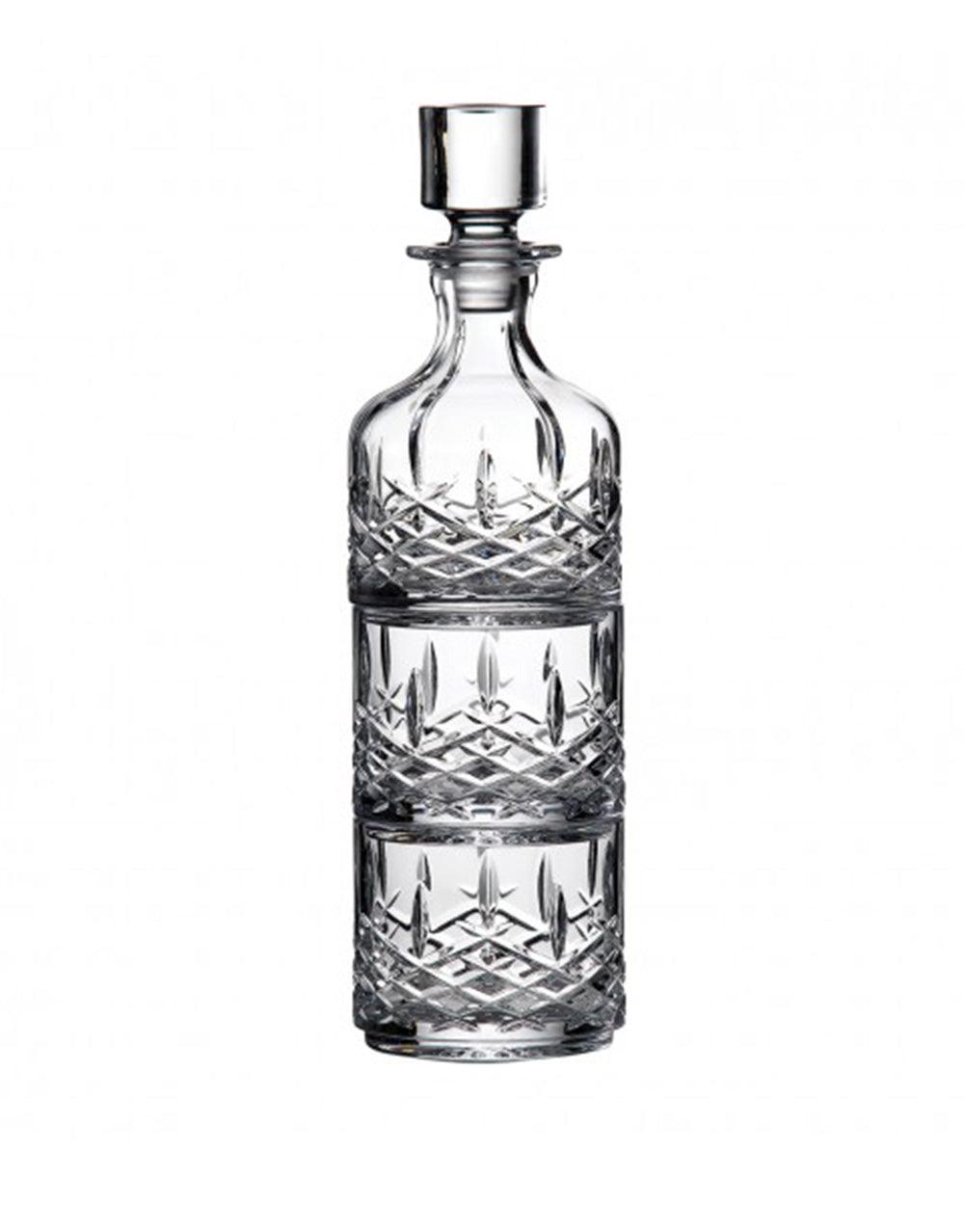 MARQUIS BY WATERFORD "MARKHAM" STACKING DECANTER 12OZ & DOF 11OZ SET OF 2