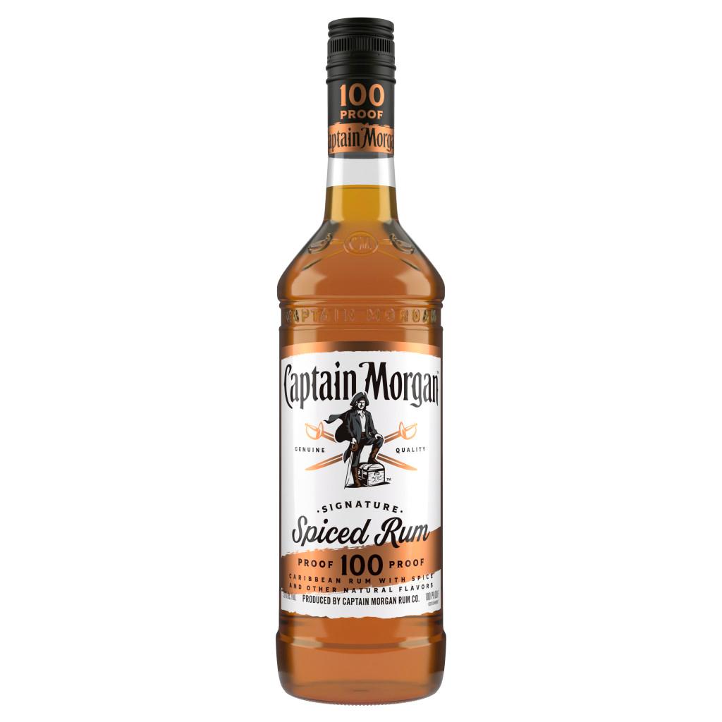 CAPTAIN MORGAN BLACK CASK 100 PROOF SPICED RUM