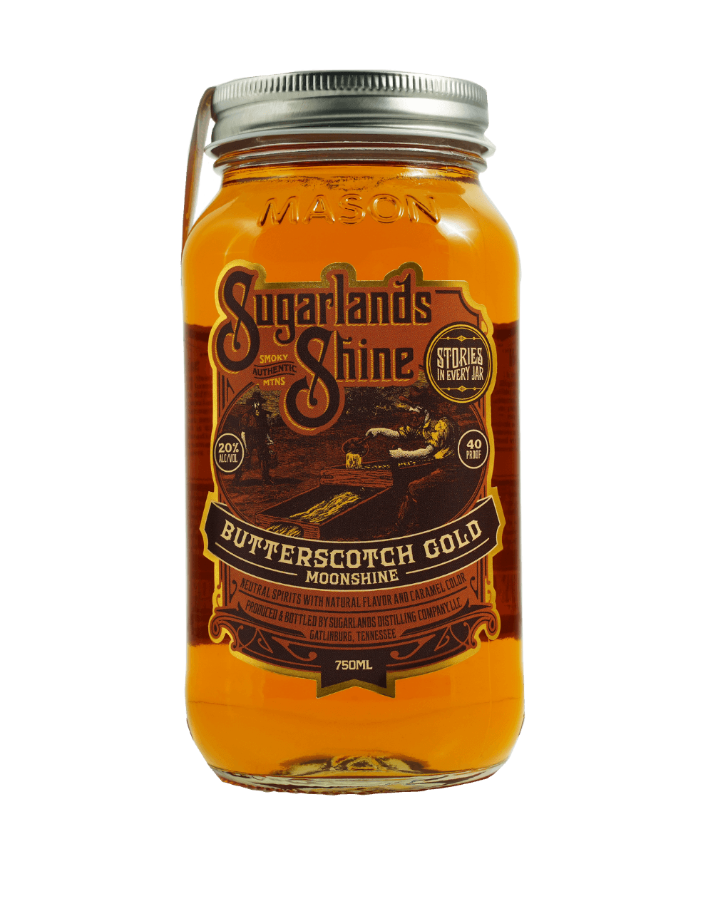 SUGARLANDS BUTTERSCOTCH GOLD MOONSHINE