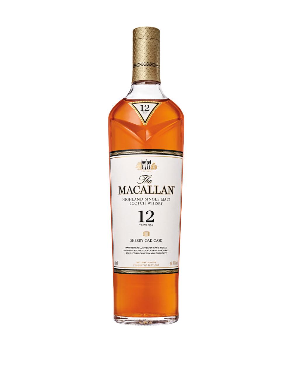 THE MACALLAN SHERRY OAK 12 YEARS OLD SINGLE MALT WHISKY