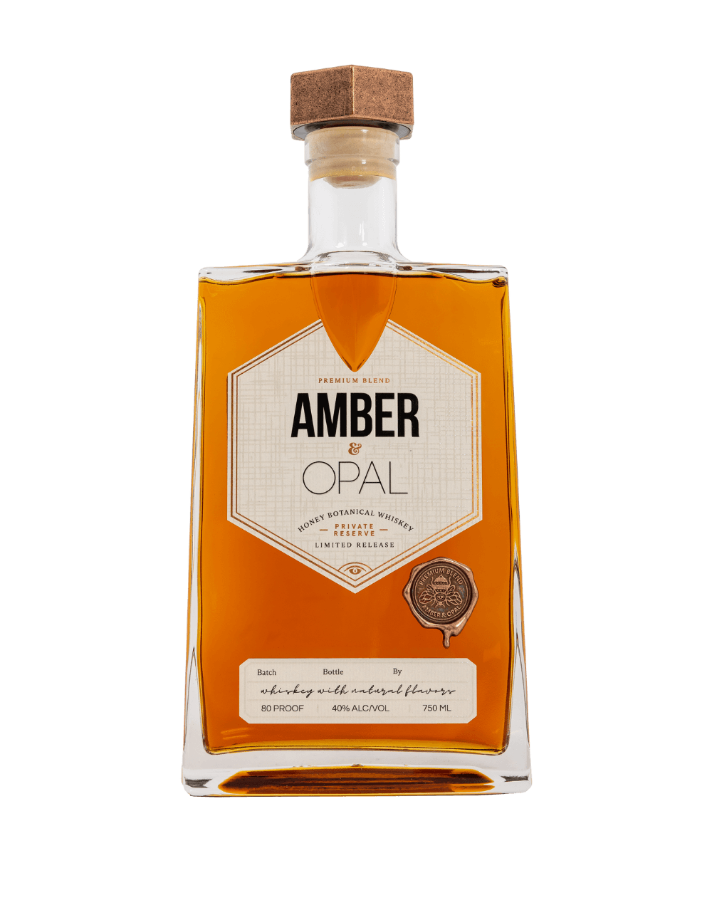 AMBER & OPAL HONEY BOTANICAL WHISKEY