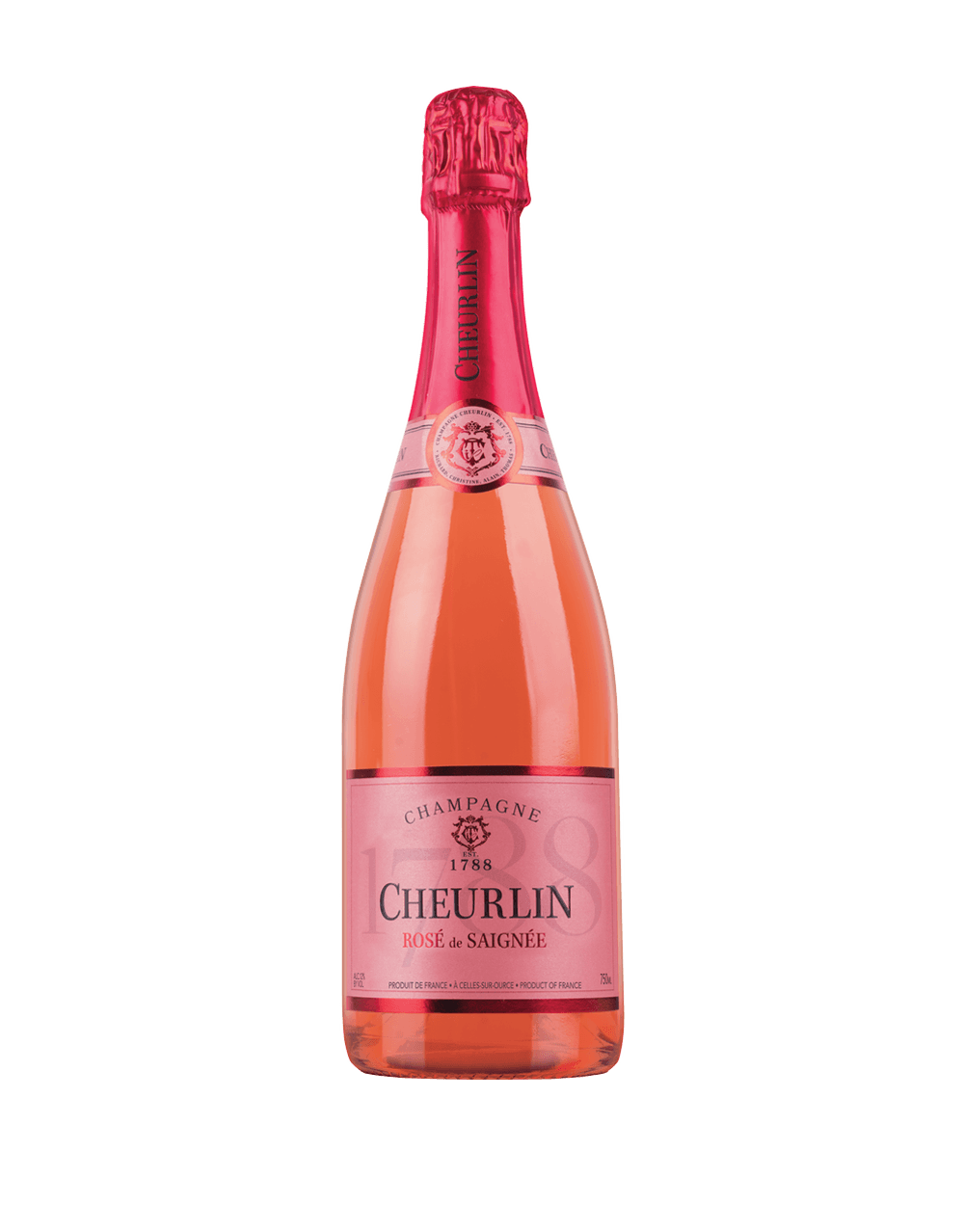 CHEURLIN 'ROSE DE SAIGNEE' CHAMPAGNE