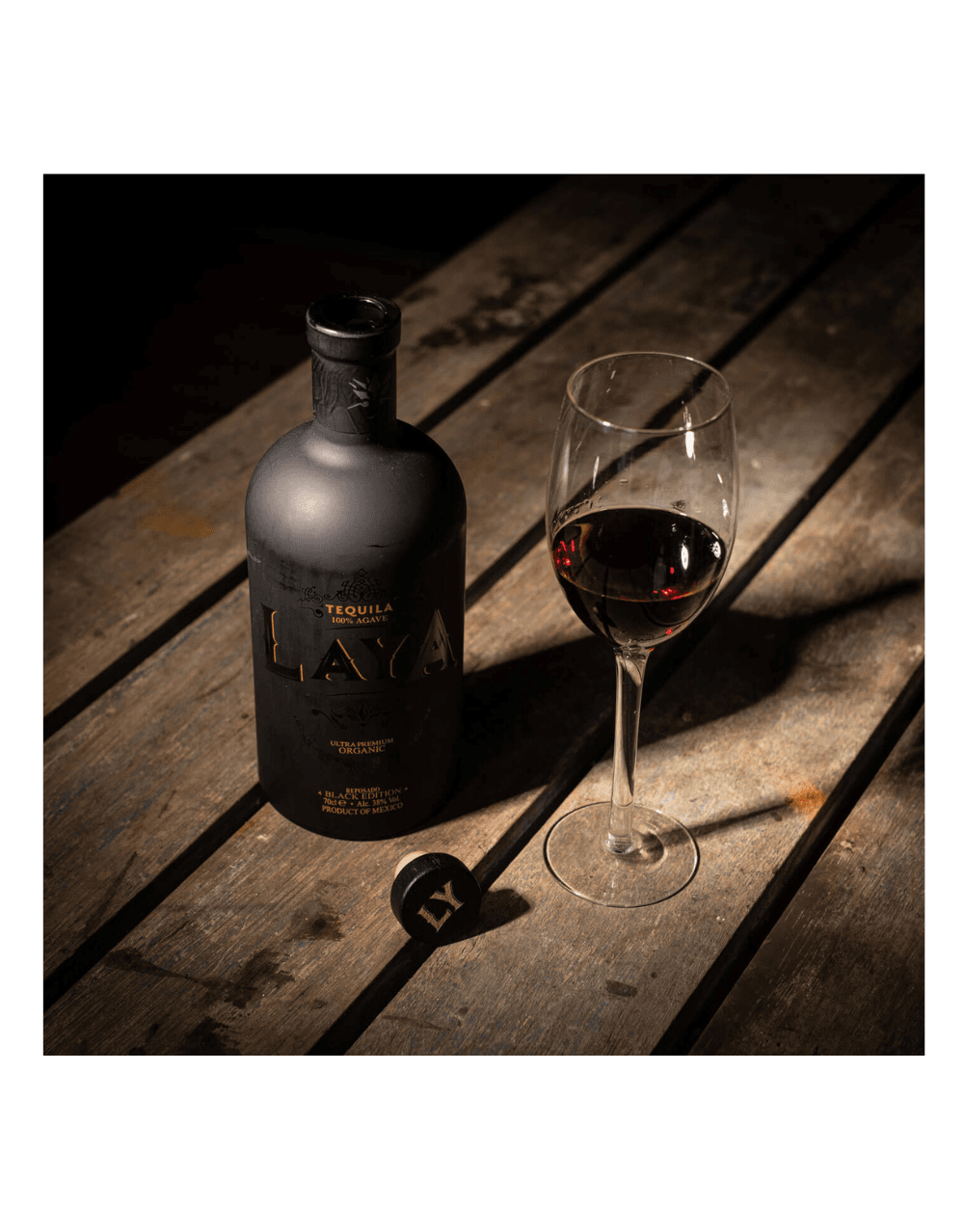 LAYA BLACK EDITION REPOSADO ORGANIC TEQUILA