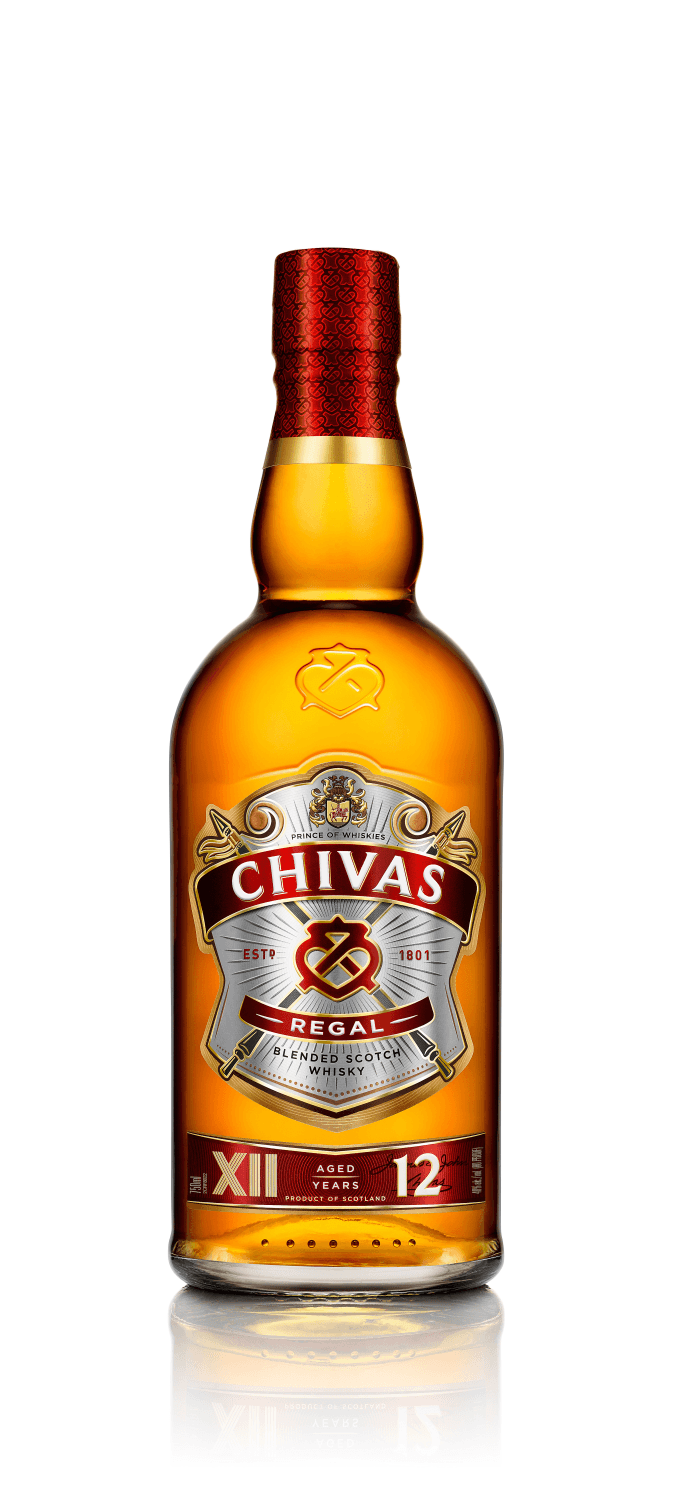 CHIVAS REGAL BLENDED SCOTCH WHISKY 12 YEAR OLD