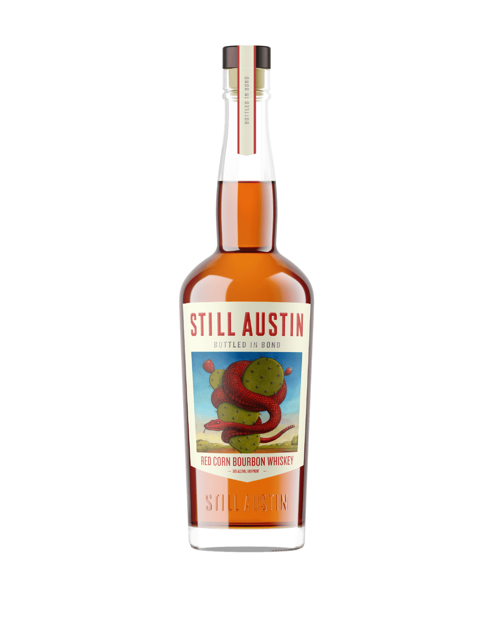 STILL AUSTIN BOTTLED IN BOND RED CORN BOURBON WHISKEY