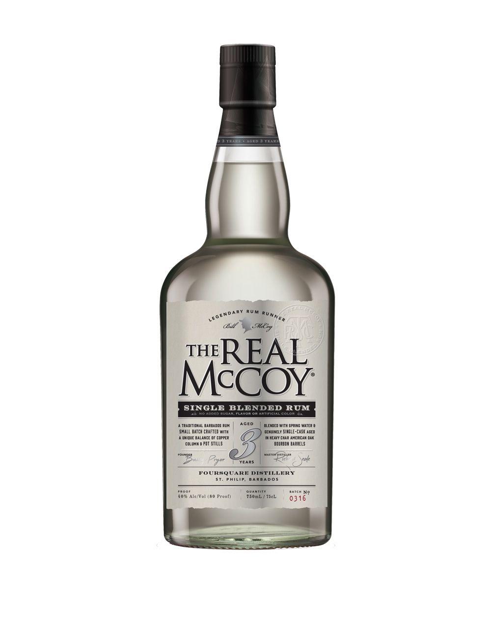 THE REAL MCCOY 3 YEAR AGED RUM