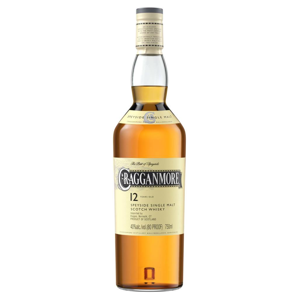 CRAGGANMORE 12-YEAR SINGLE MALT WHISKEY