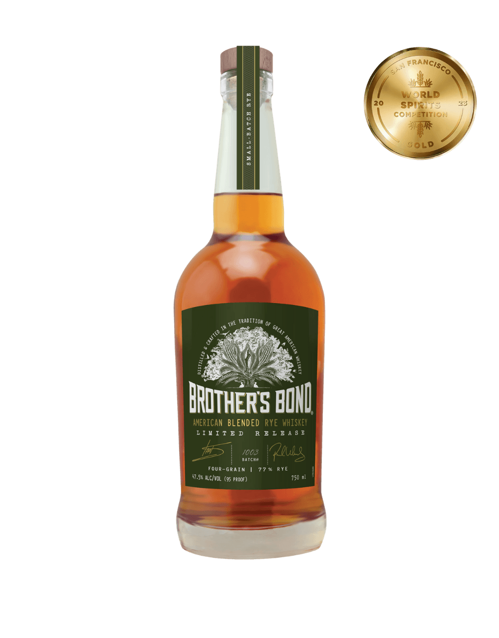 BROTHER'S BOND AMERICAN BLENDED RYE WHISKEY