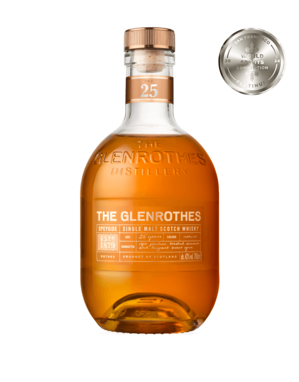 THE GLENROTHES 25 YEARS OLD SCOTCH WHISKY 2023 RELEASE