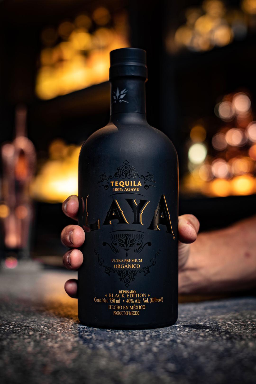 LAYA BLACK EDITION REPOSADO ORGANIC TEQUILA