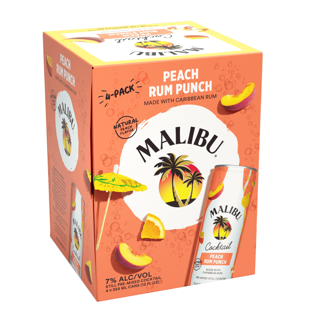 MALIBU® PEACH RUM PUNCH COCKTAIL