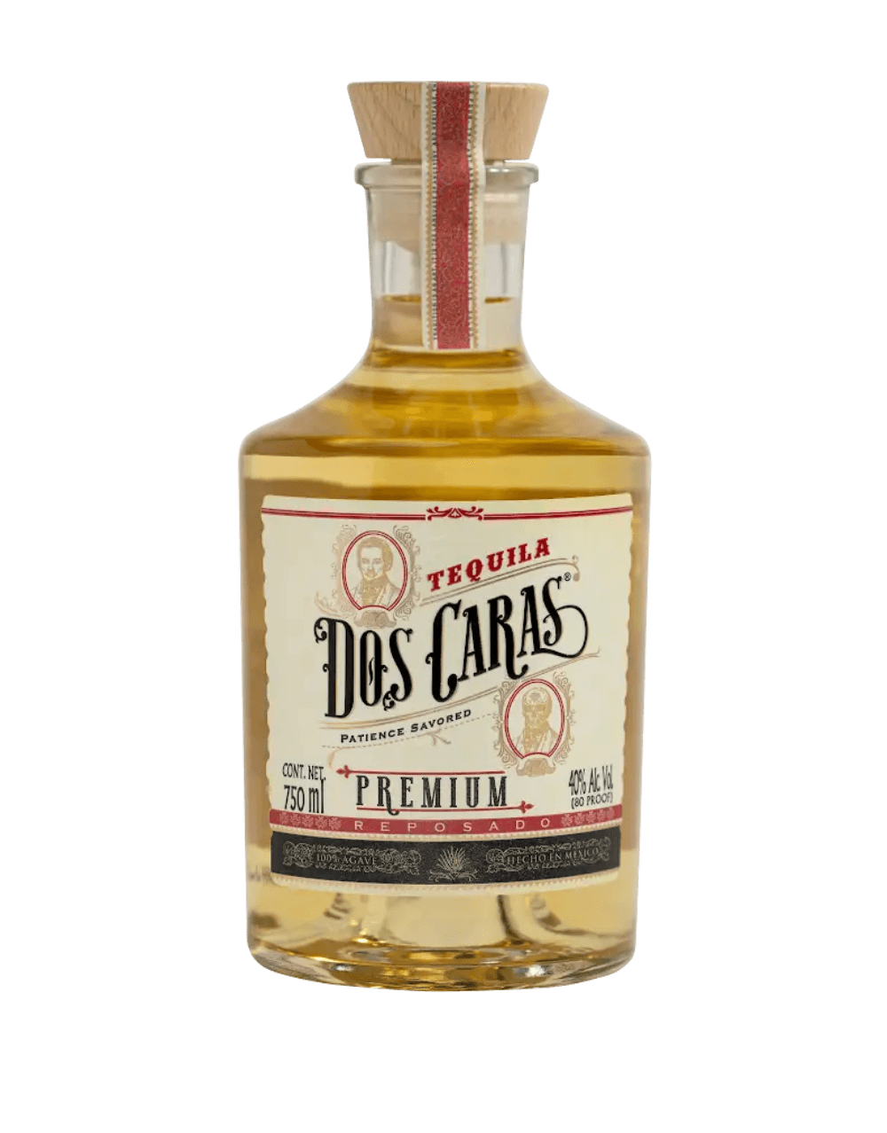 DOS CARAS TEQUILA PREMIUM REPOSADO