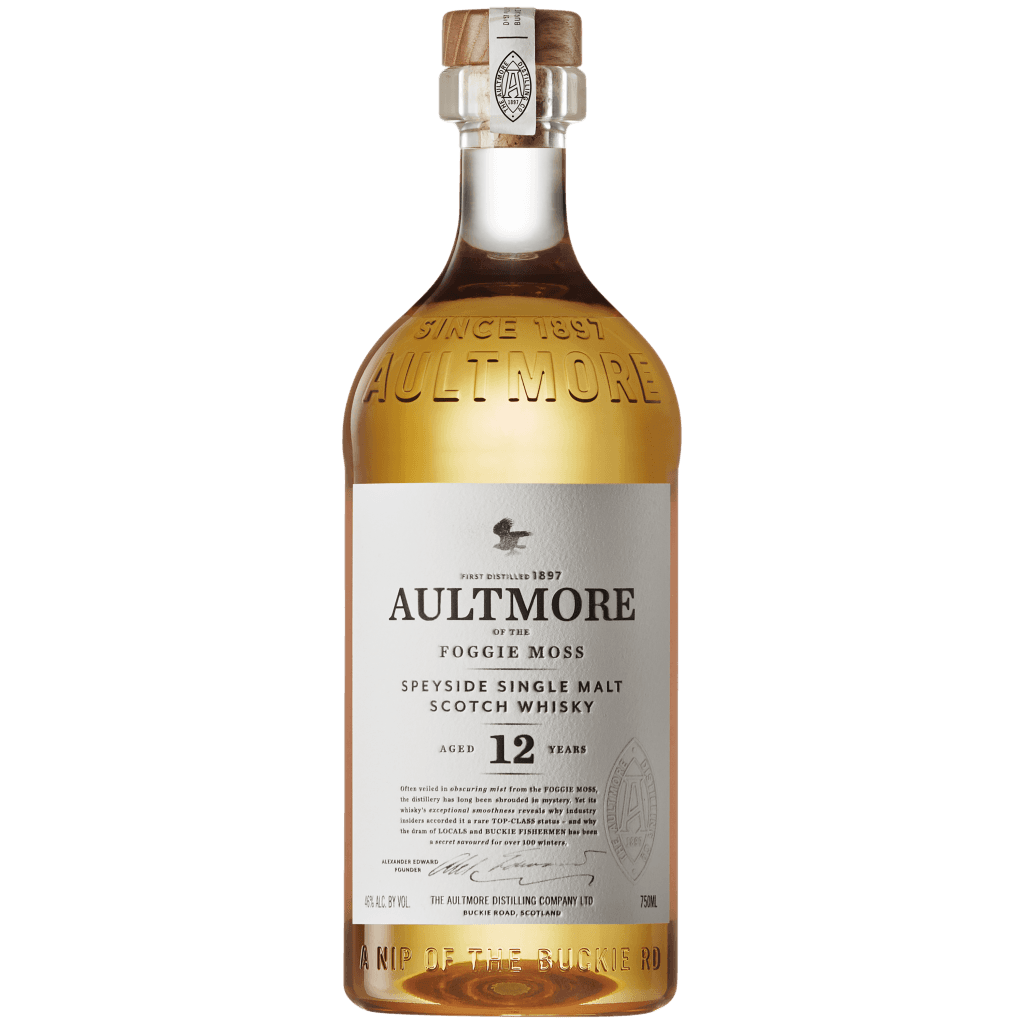 AULTMORE 12 YEAR OLD SINGLE MALT SCOTCH WHISKY