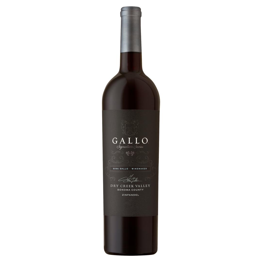 GALLO SIGNATURE SERIES DRY CREEK VALLEY ZINFANDEL RED WINE