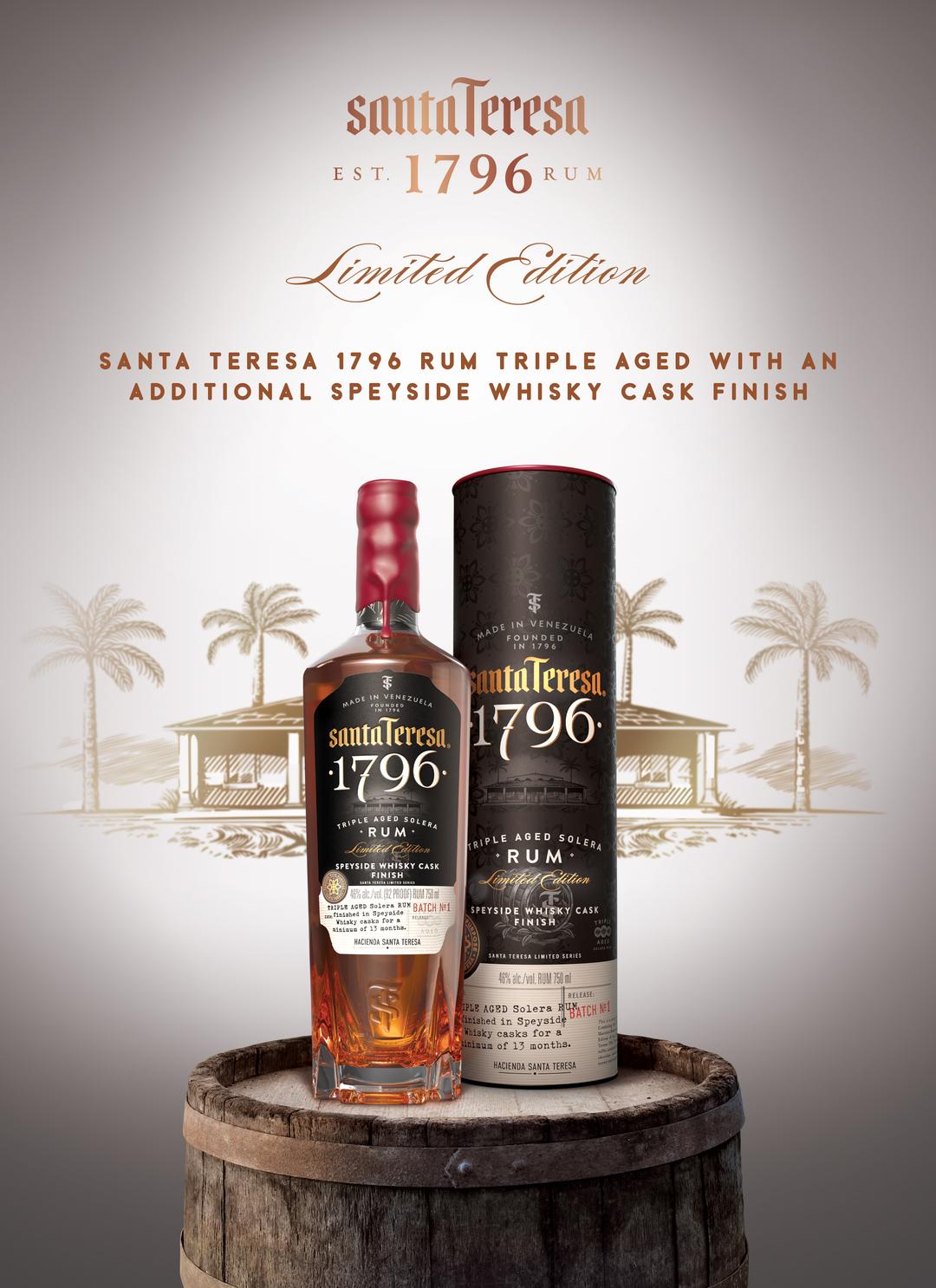 SANTA TERESA 1796 RUM SPEYSIDE WHISKY CASK FINISH