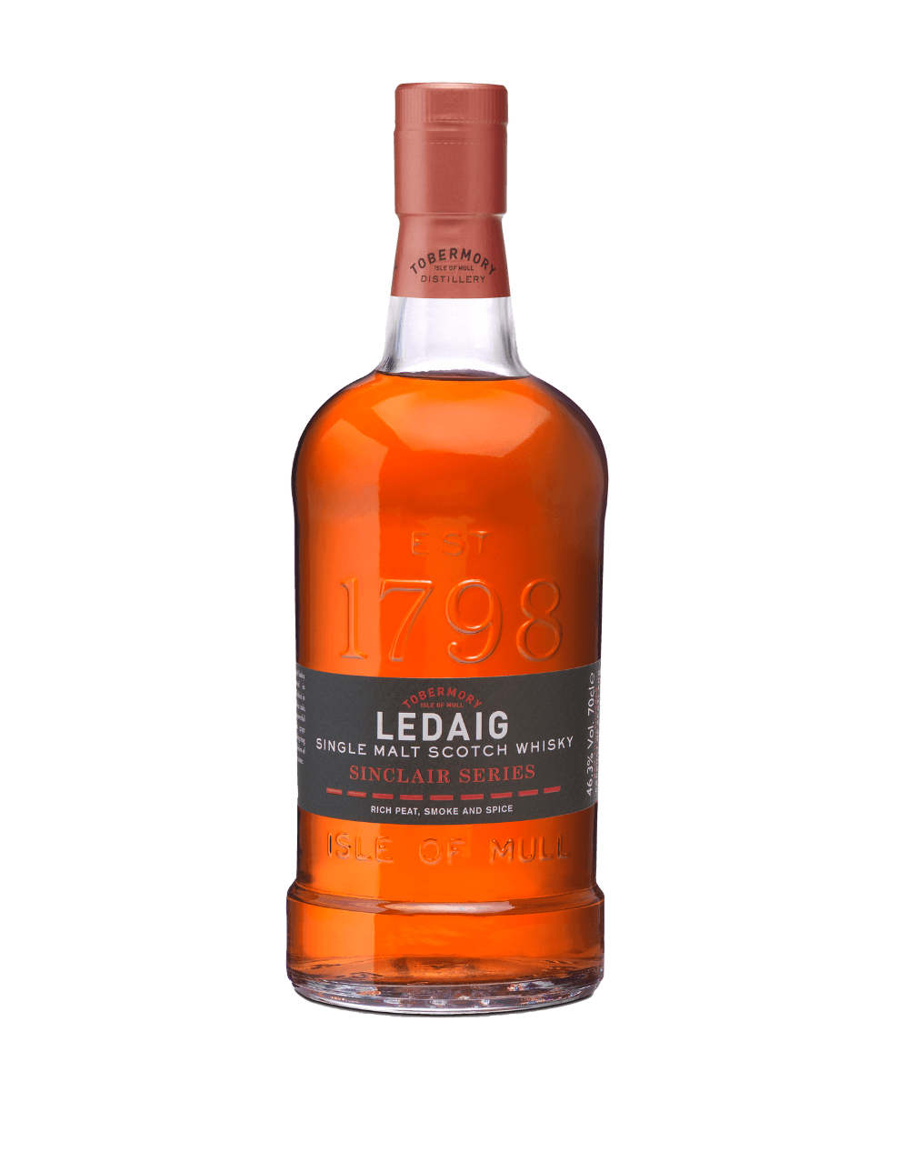 LEDAIG SINCLAIR SERIES SINGLE MALT SCOTCH WHISKY