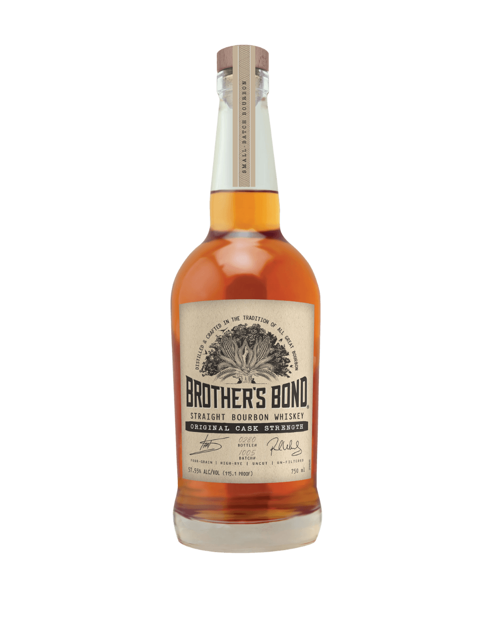 BROTHER'S BOND STRAIGHT BOURBON WHISKEY ORIGINAL CASK STRENGTH