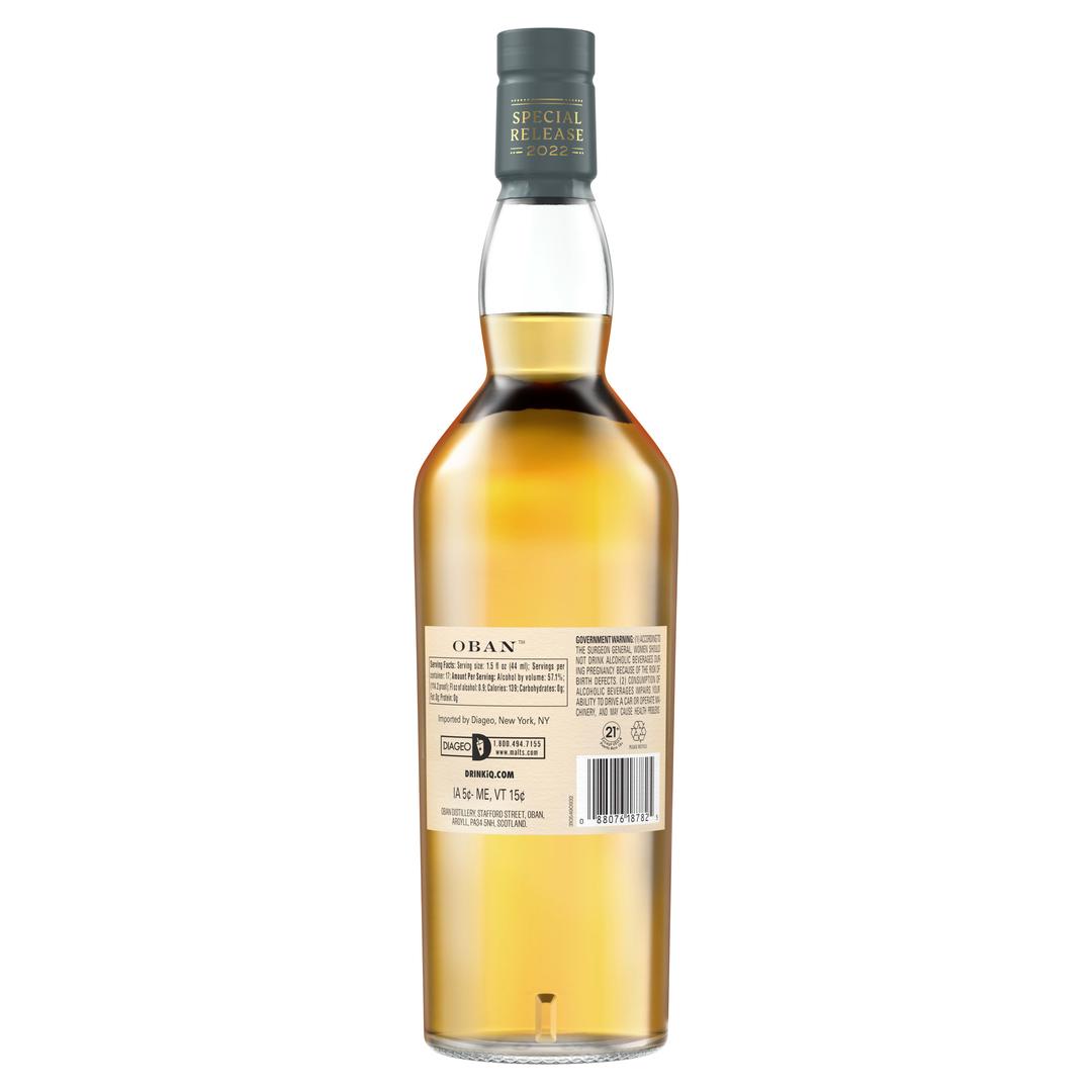 OBAN 2022 SPECIAL RELEASE 10 YEAR OLD SINGLE MALT SCOTCH WHISKY