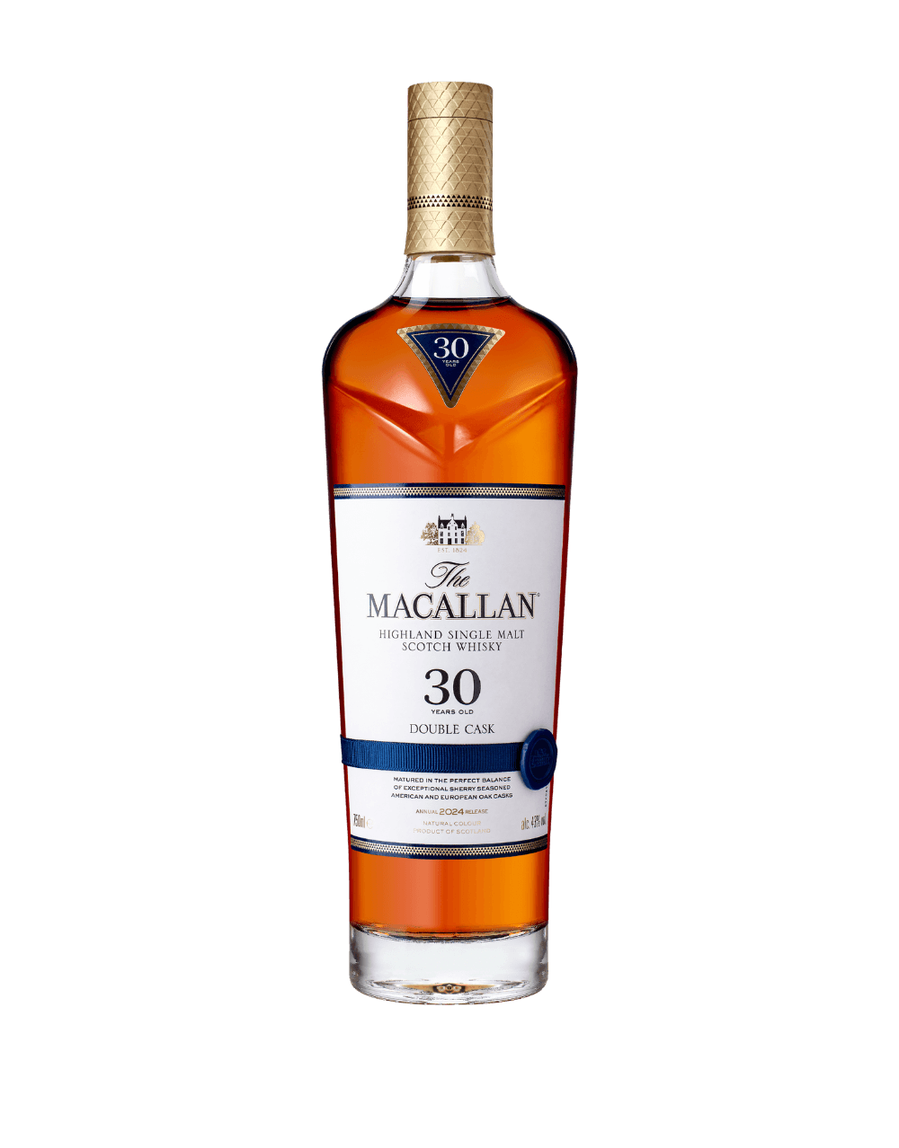 THE MACALLAN DOUBLE CASK 30 YEARS OLD 2024 RELEASE