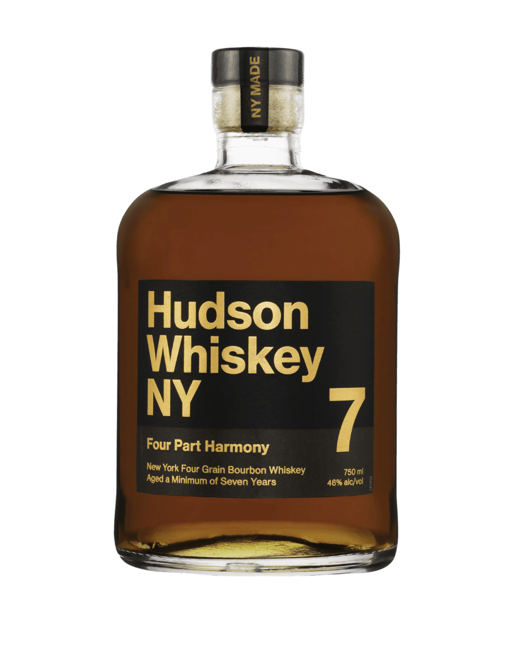 HUDSON NY FOUR GRAIN BOURBON AGED 7 YEARS - FOUR PART HARMONY